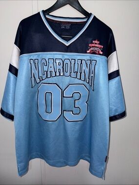 Veezo 2XL Navy Polo with Light Blue Trim